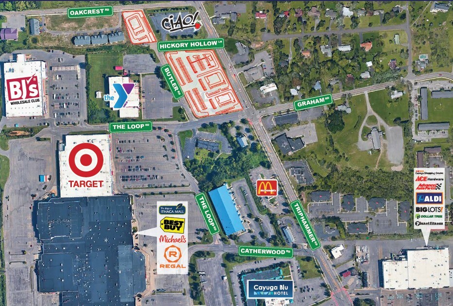 2384 N Triphammer Rd, Ithaca, NY for lease Aerial- Image 1 of 3