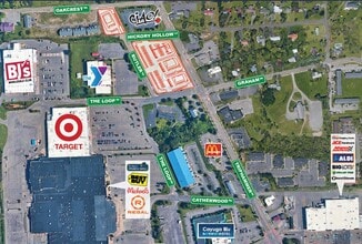 2384 N Triphammer Rd, Ithaca, NY - AERIAL map view