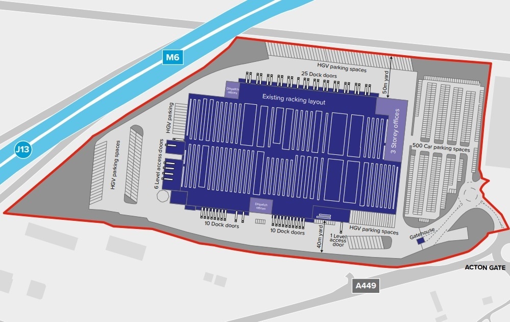 Acton Gate, Stafford for sale Site Plan- Image 1 of 1