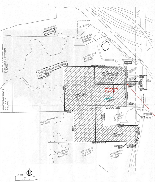 3909 SW Burlingame Rd, Topeka, KS for sale - Site Plan - Image 1 of 1