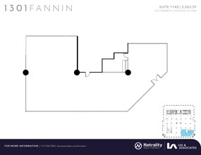 1301 Fannin St, Houston, TX for lease Floor Plan- Image 1 of 1