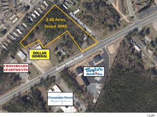 More details for 21437 Great Mills Rd, Lexington Park, MD - Land for Sale