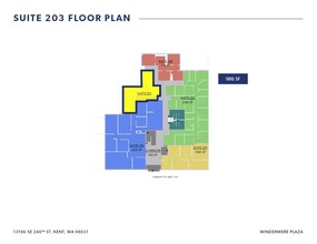 13106 SE 240th St, Kent, WA for lease Floor Plan- Image 2 of 2