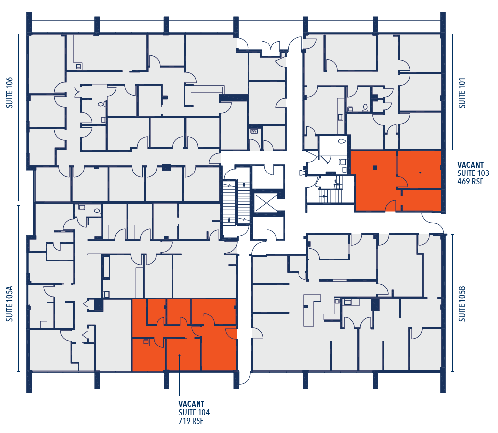 10301 Georgia Ave, Silver Spring, MD for lease Floor Plan- Image 1 of 1