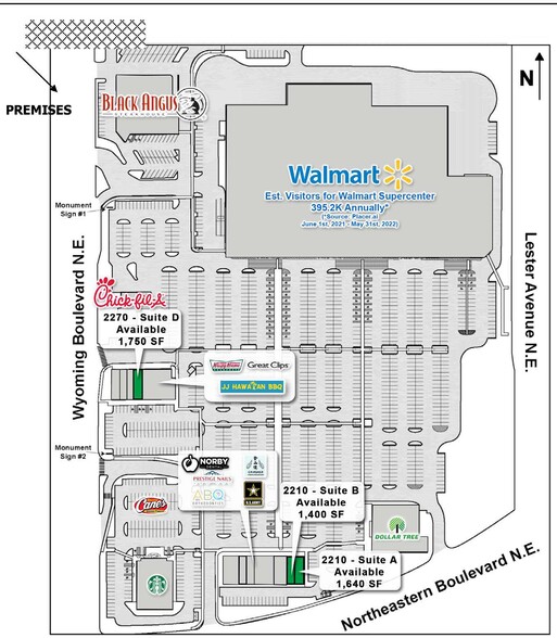 2004 Wyoming Blvd NE, Albuquerque, NM for lease - Building Photo - Image 3 of 14