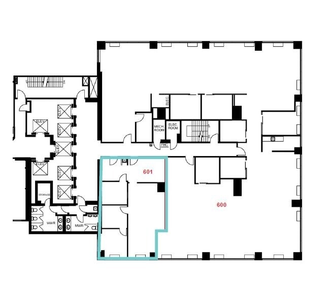 700 Bay St, Toronto, ON for lease Floor Plan- Image 1 of 1