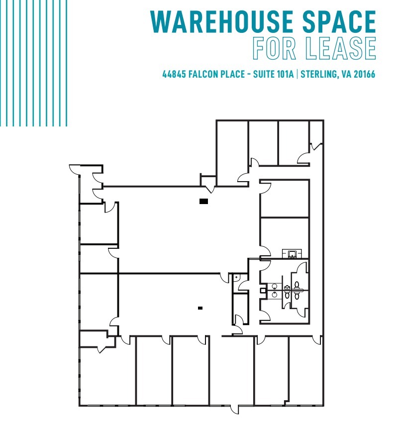 44880 Falcon Pl, Dulles, VA for lease Floor Plan- Image 1 of 1