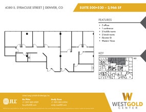 4380 S Syracuse St, Denver, CO for sale Floor Plan- Image 2 of 2