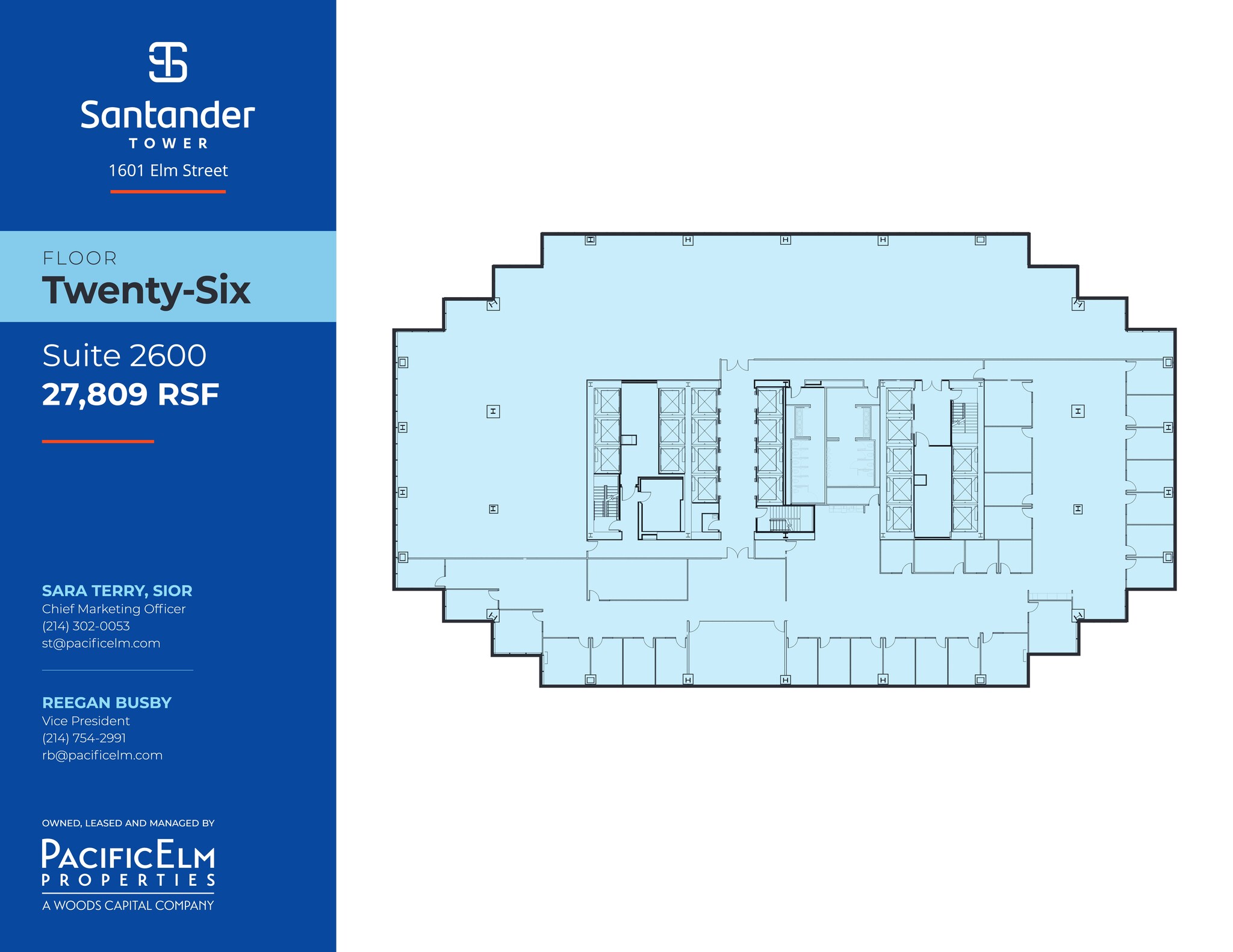 1601 Elm St, Dallas, TX for lease Site Plan- Image 1 of 1