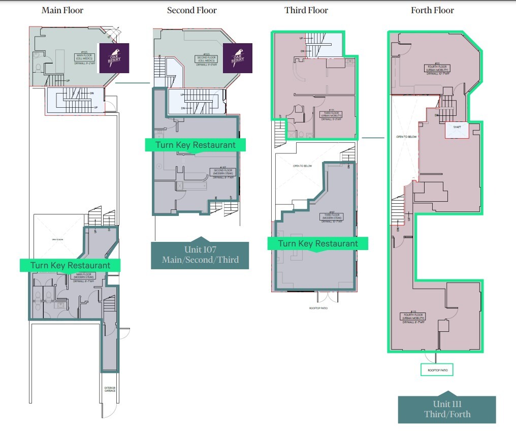 1125 Kensington Rd NW, Calgary, AB for lease Floor Plan- Image 1 of 1