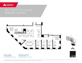 980 N Michigan Ave, Chicago, IL for lease Floor Plan- Image 1 of 1