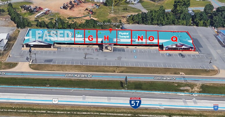 2650 John Harden Dr, Jacksonville, AR for lease Aerial- Image 1 of 1