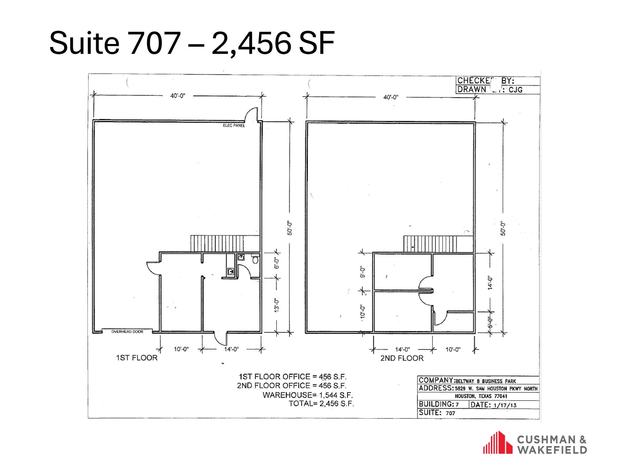 5829 W Sam Houston Pky N, Houston, TX for lease Interior Photo- Image 1 of 1