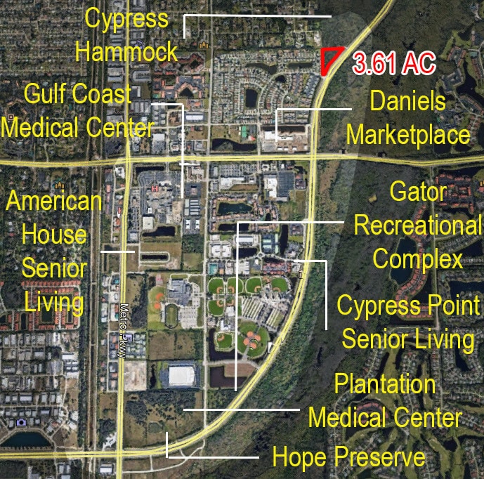 13050 Six Mile Cypress Pky, Fort Myers, FL 33966 REDUCED PRICE 3.61±