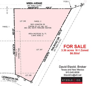 More details for Railroad Drive, El Paso, TX - Land for Sale