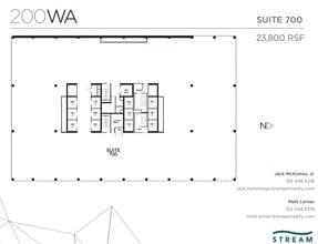 200 W Adams St, Chicago, IL for lease Floor Plan- Image 1 of 1