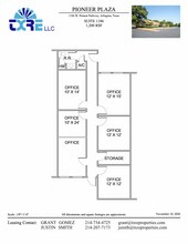 1116-1126 W Pioneer Pky, Arlington, TX for lease Floor Plan- Image 1 of 1
