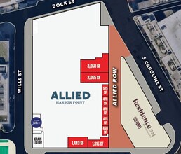1402 Point St, Baltimore, MD for lease Floor Plan- Image 1 of 1