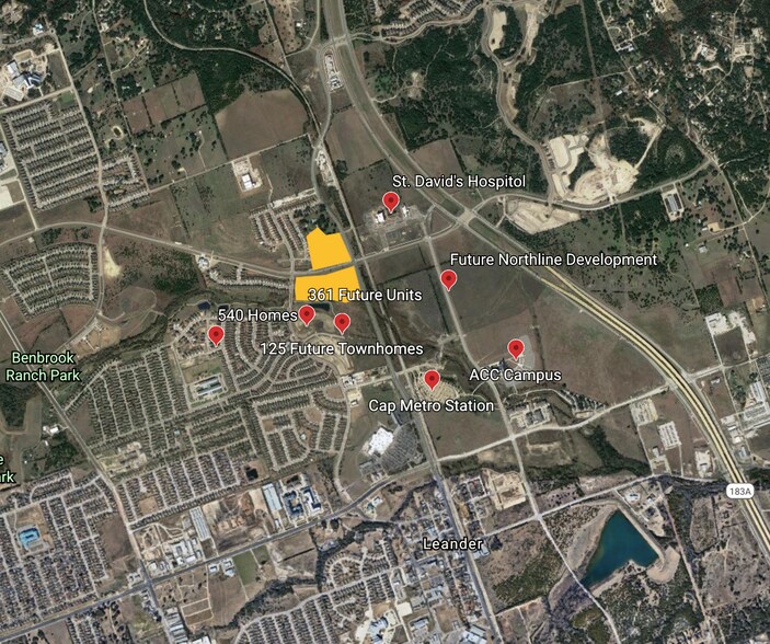 San Gabriel, Leander, TX for sale - Aerial - Image 1 of 1