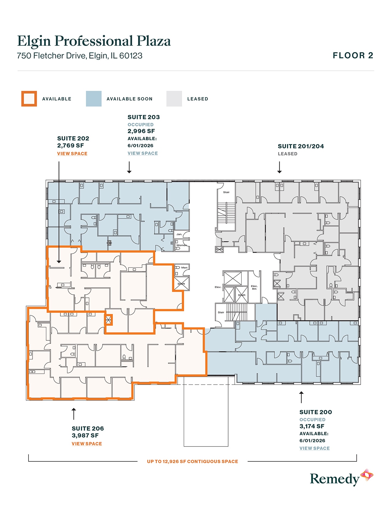 750 Fletcher Dr, Elgin, IL for lease Floor Plan- Image 1 of 1