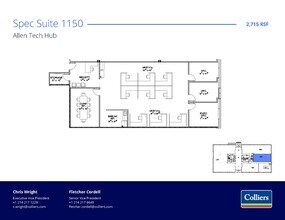 1050 Central Expy S, Allen, TX for lease Floor Plan- Image 2 of 2