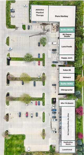8000-8128 Douglas Ave, Urbandale, IA for lease - Site Plan - Image 2 of 3
