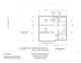 99 S Washington St, Rockville, MD for sale Floor Plan- Image 1 of 1