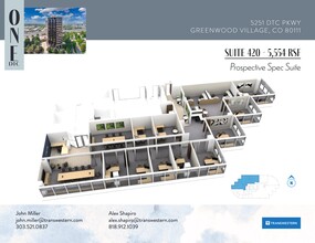 5251 Dtc Pky, Greenwood Village, CO for lease Site Plan- Image 1 of 5