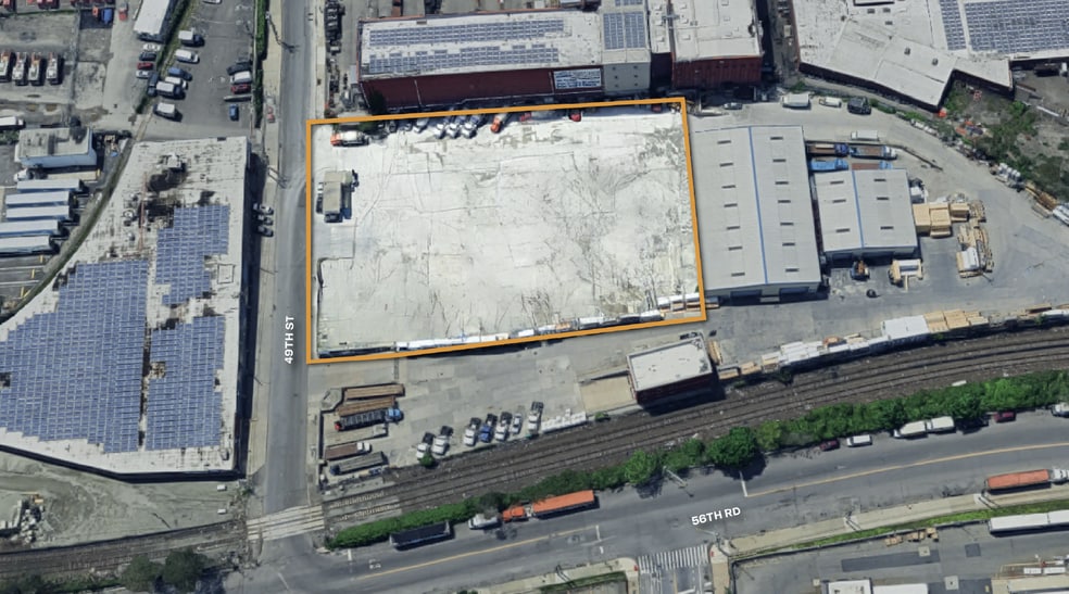 5630 49th St, Maspeth, NY for lease - Aerial - Image 1 of 2