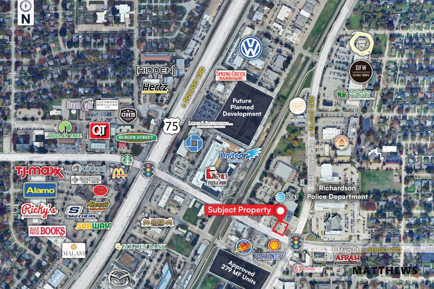 205 E Main St, Richardson, TX for lease - Building Photo - Image 3 of 3