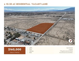 More details for 2421 W Schifrin St, Pahrump, NV - Land for Sale