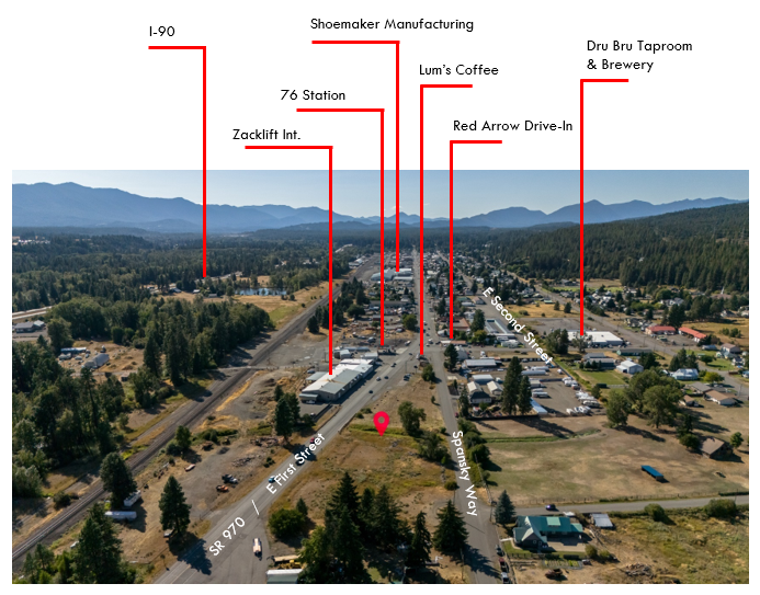 XXX SR 903, Cle Elum, WA for lease - Aerial - Image 2 of 5