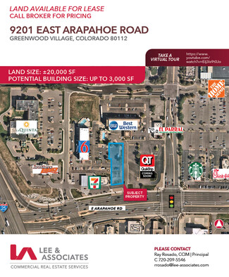 More details for 9201 E Arapahoe Rd, Greenwood Village, CO - Land for Lease