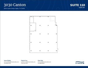 3030 Canton St, Dallas, TX for lease Floor Plan- Image 2 of 2