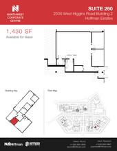 2500 W Higgins Rd, Hoffman Estates, IL for lease Floor Plan- Image 1 of 1