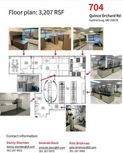 704 Quince Orchard Rd, Gaithersburg, MD for lease Floor Plan- Image 1 of 1