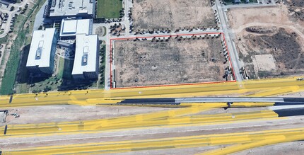 5100 Andrews Hwy, Midland, TX - aerial  map view