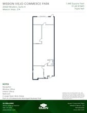 23322 Madero, Mission Viejo, CA for lease Floor Plan- Image 1 of 1