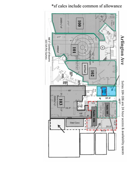 1211 N 1st Ave, Saint Petersburg, FL for lease - Site Plan - Image 1 of 9