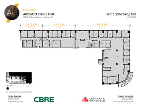 15601 Dallas Pky, Addison, TX for lease Floor Plan- Image 1 of 1