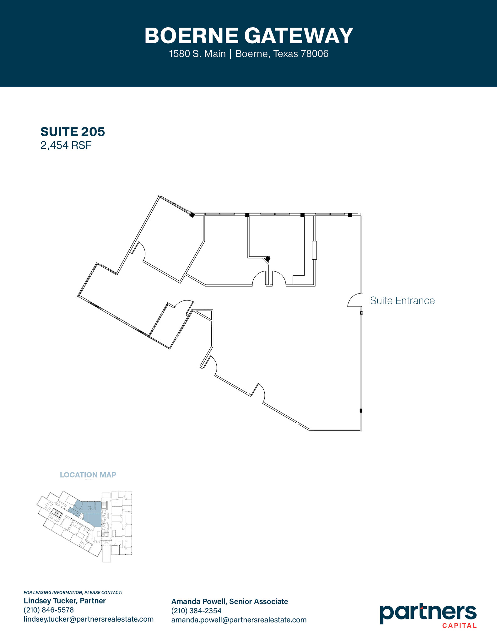 1580 S Main St, Boerne, TX for lease Floor Plan- Image 1 of 1