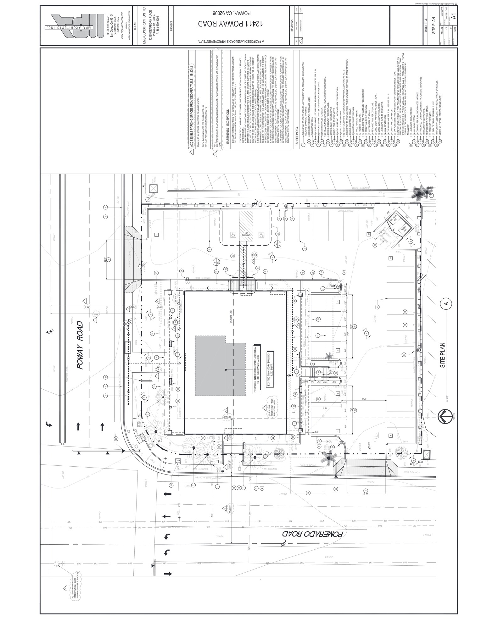 12411 Poway Rd, Poway, CA for lease Site Plan- Image 1 of 1