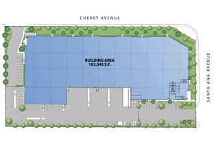 10917 Cherry Ave, Fontana, CA for lease Site Plan- Image 1 of 1