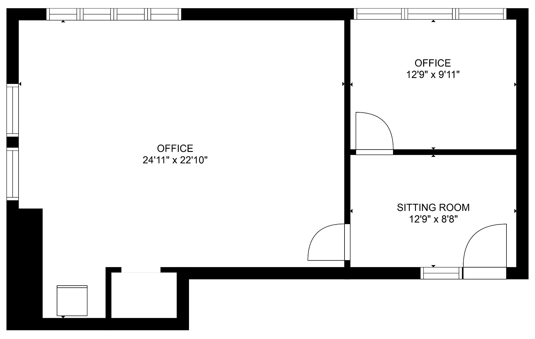 955 W Chandler Blvd, Chandler, AZ for lease Floor Plan- Image 1 of 6