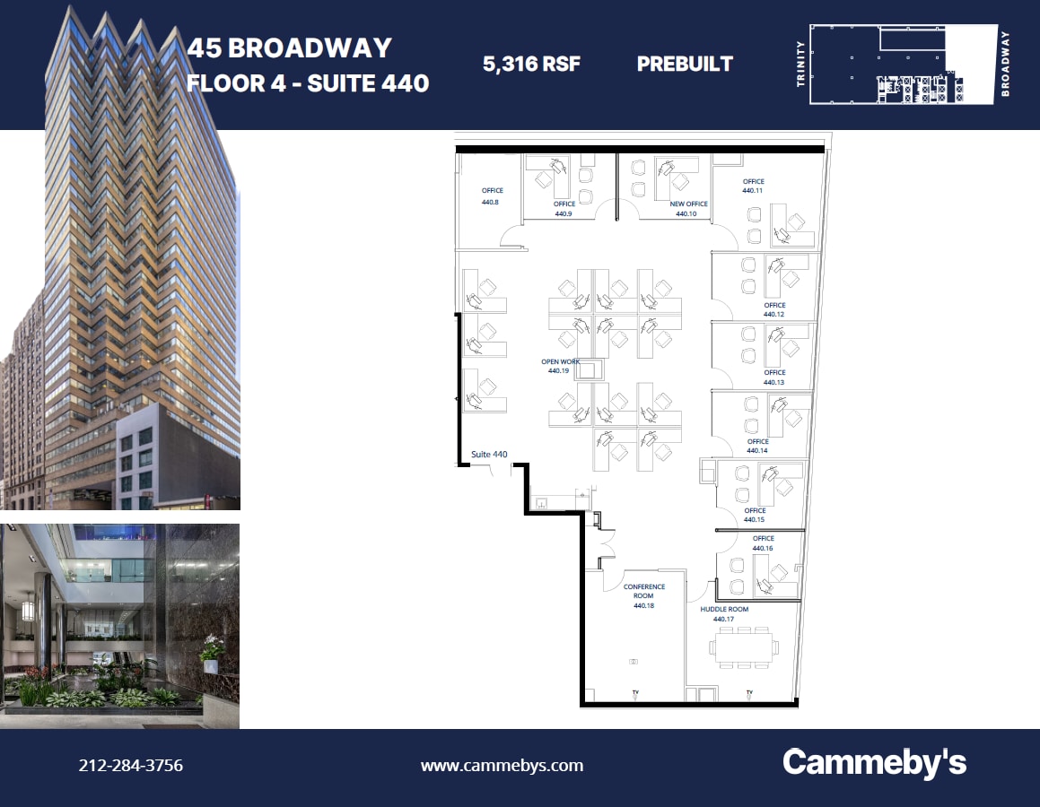 45 Broadway, New York, NY for lease Floor Plan- Image 1 of 1