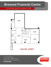 500 E Broward Blvd, Fort Lauderdale, FL for lease Floor Plan- Image 1 of 1