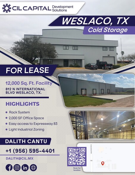 812 N International Blvd, Weslaco, TX for lease - Building Photo - Image 1 of 8