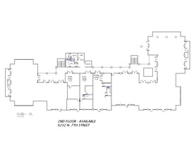 6232 N 7th St, Phoenix, AZ for lease Site Plan- Image 2 of 2