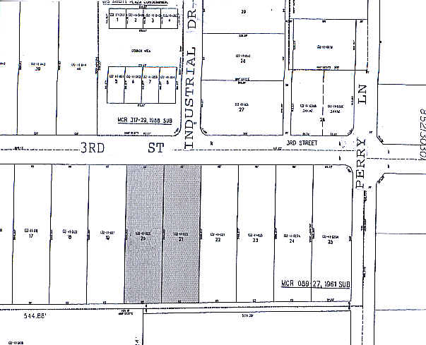 1845 E 3rd St, Tempe, AZ for sale - Plat Map - Image 1 of 1