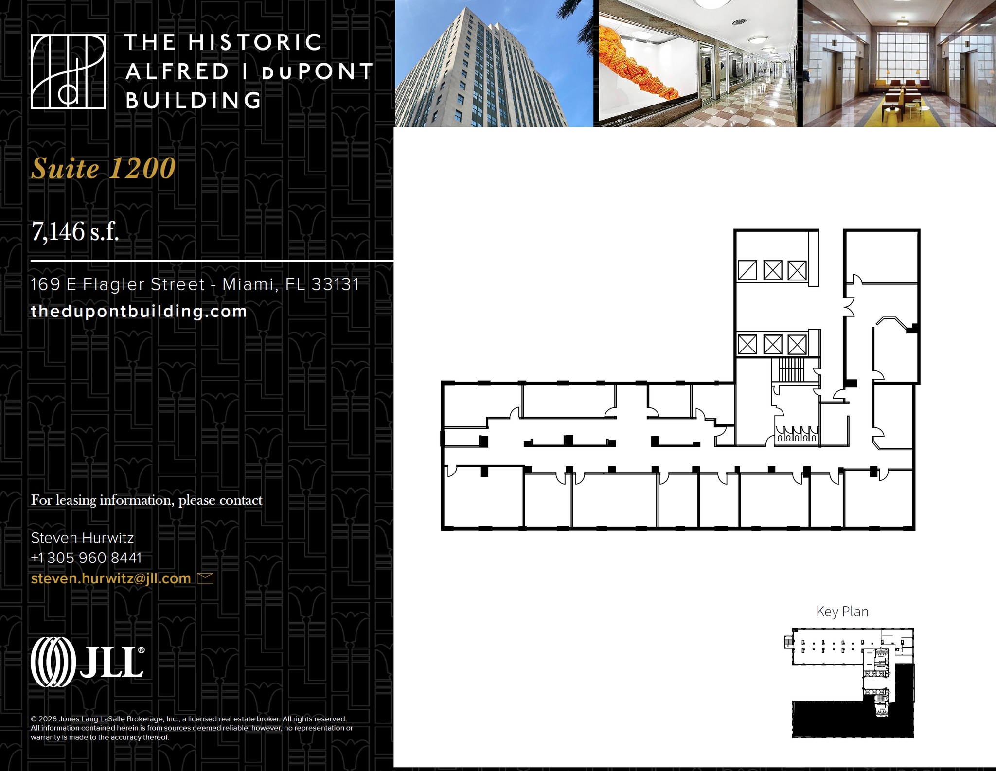 169 E Flagler St, Miami, FL for lease Floor Plan- Image 1 of 2